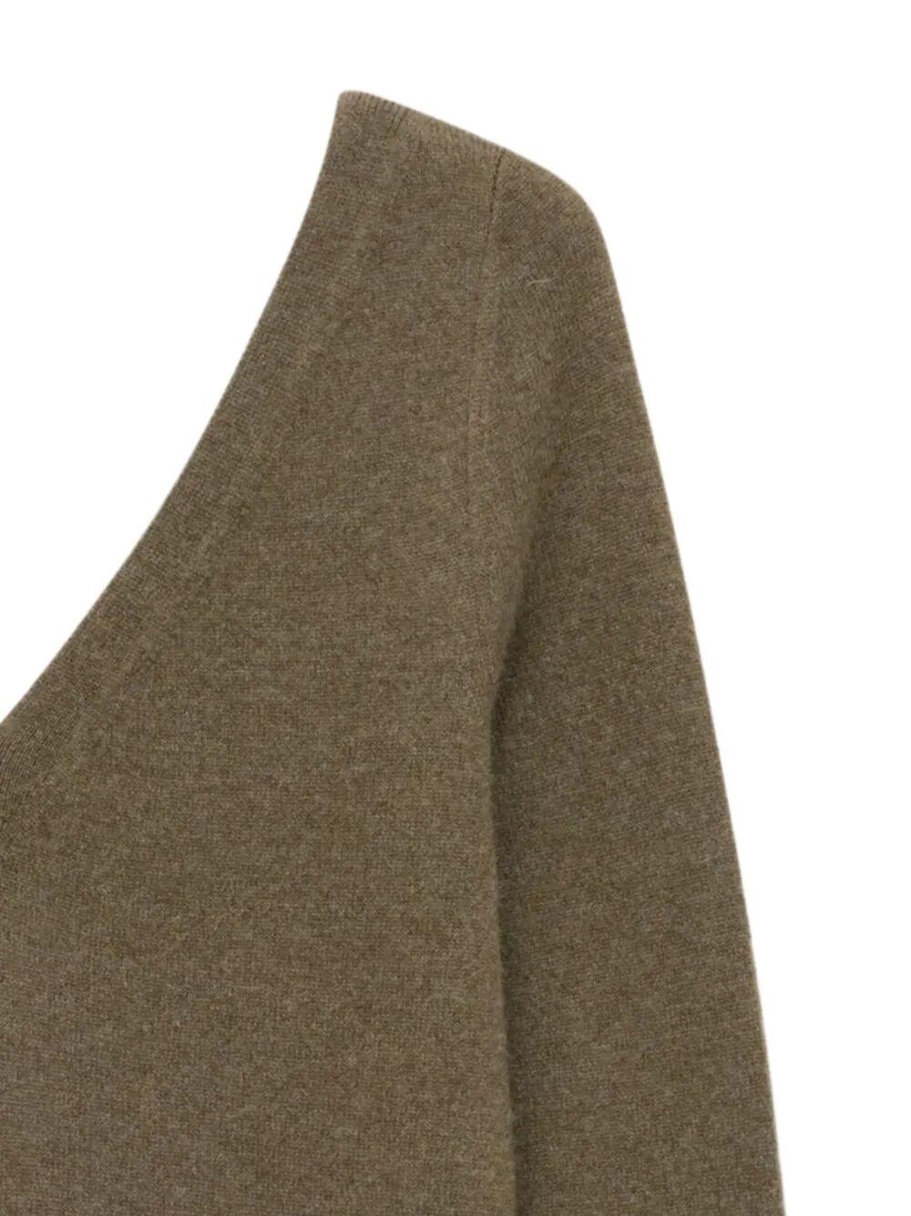 Saint Laurent Women's V-Neck Cashmere Sweater