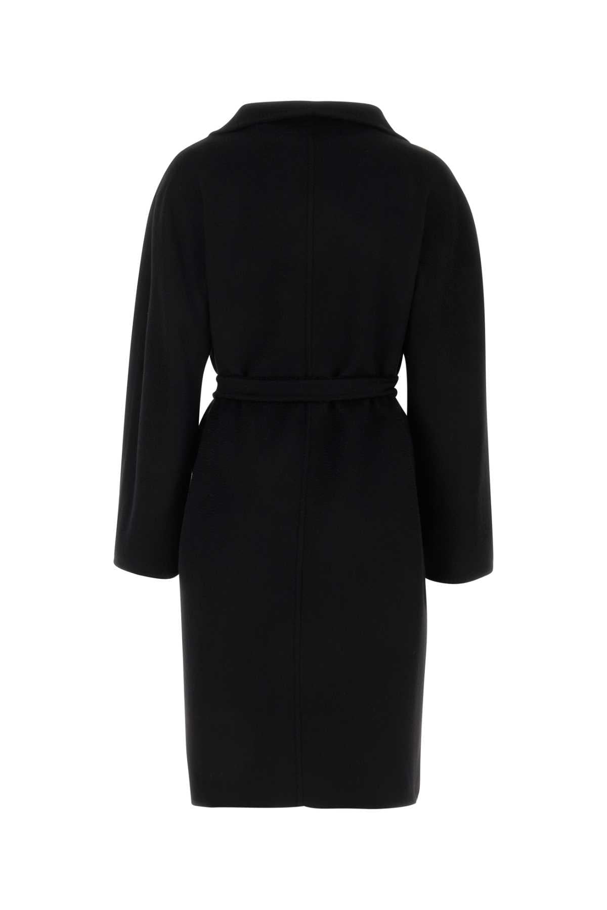 Max Mara Women's Black Cashmere Lilia Coat