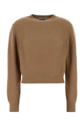 Prada Women's Biscuit Cashmere Sweater