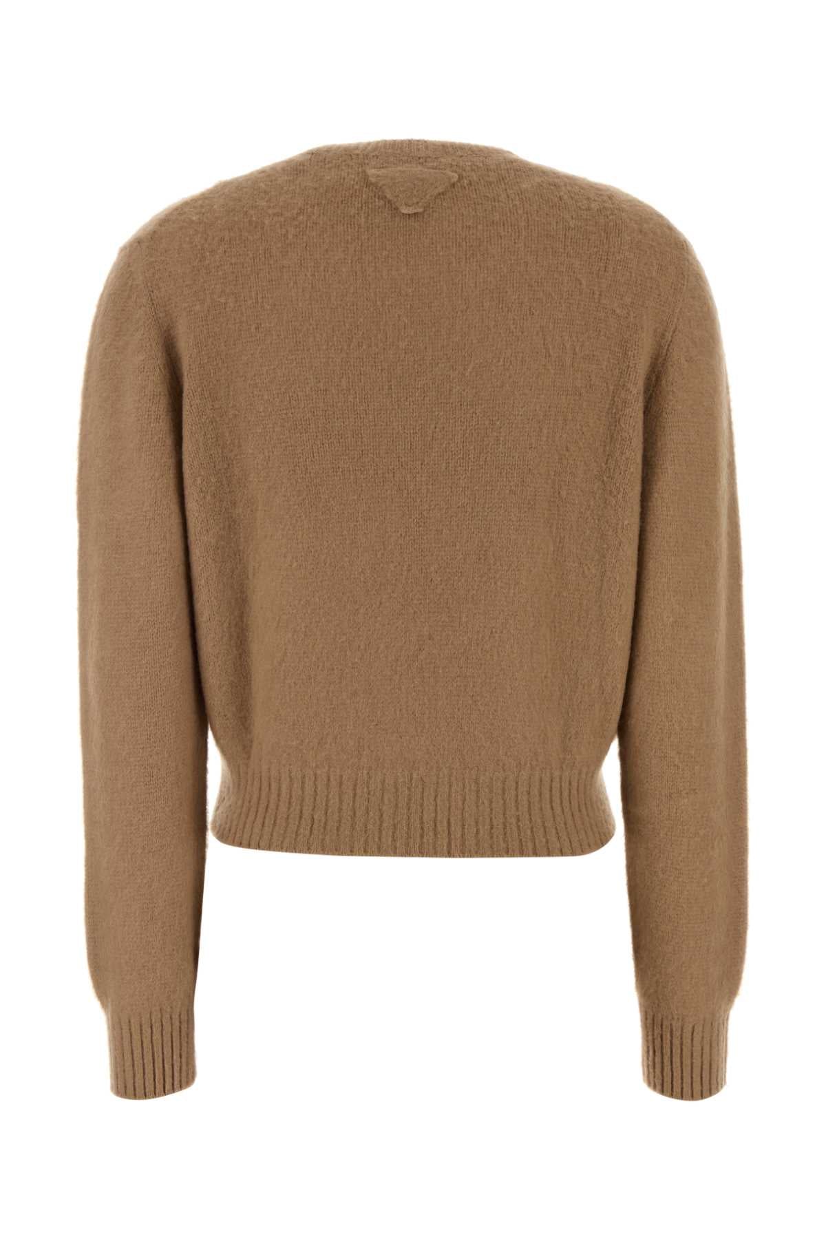 Prada Women's Biscuit Cashmere Sweater