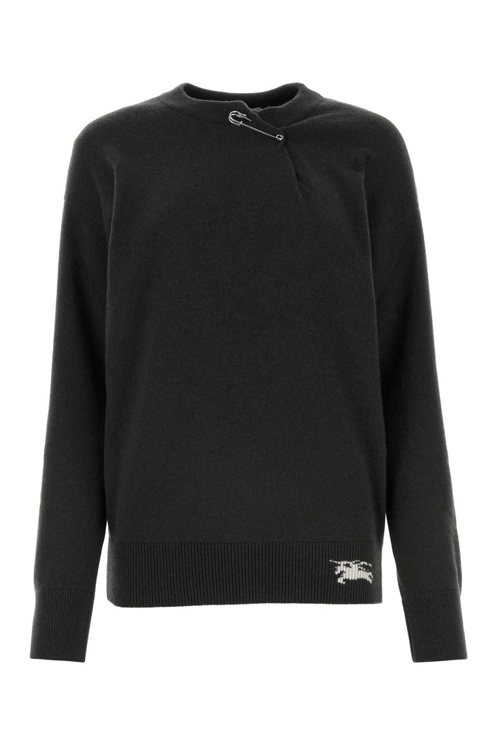 Burberry Women's Anthracite Cashmere Sweater