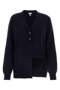 Loewe Women's Midnight Blue Cashmere Cardigan