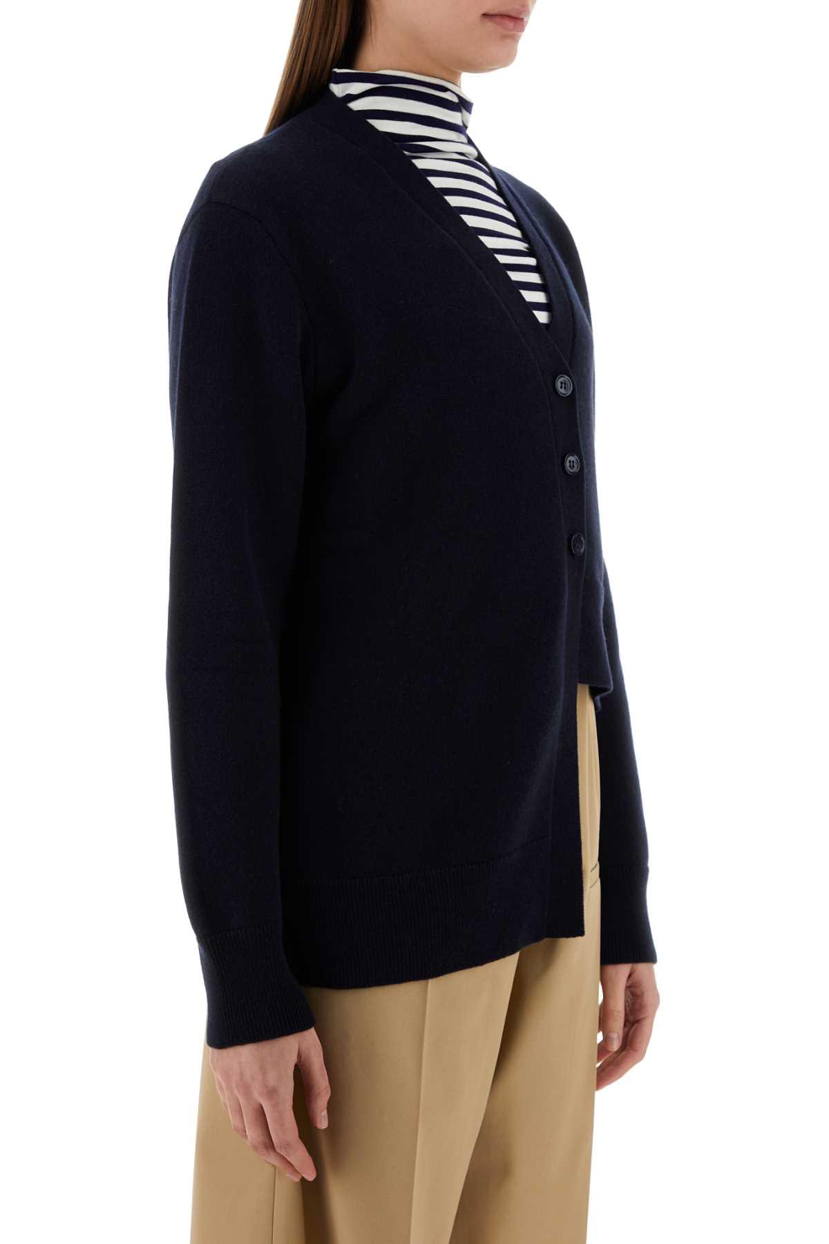 Loewe Women's Midnight Blue Cashmere Cardigan
