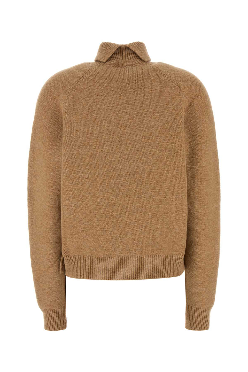 Fendi Women's Camel Cashmere Blend Sweater