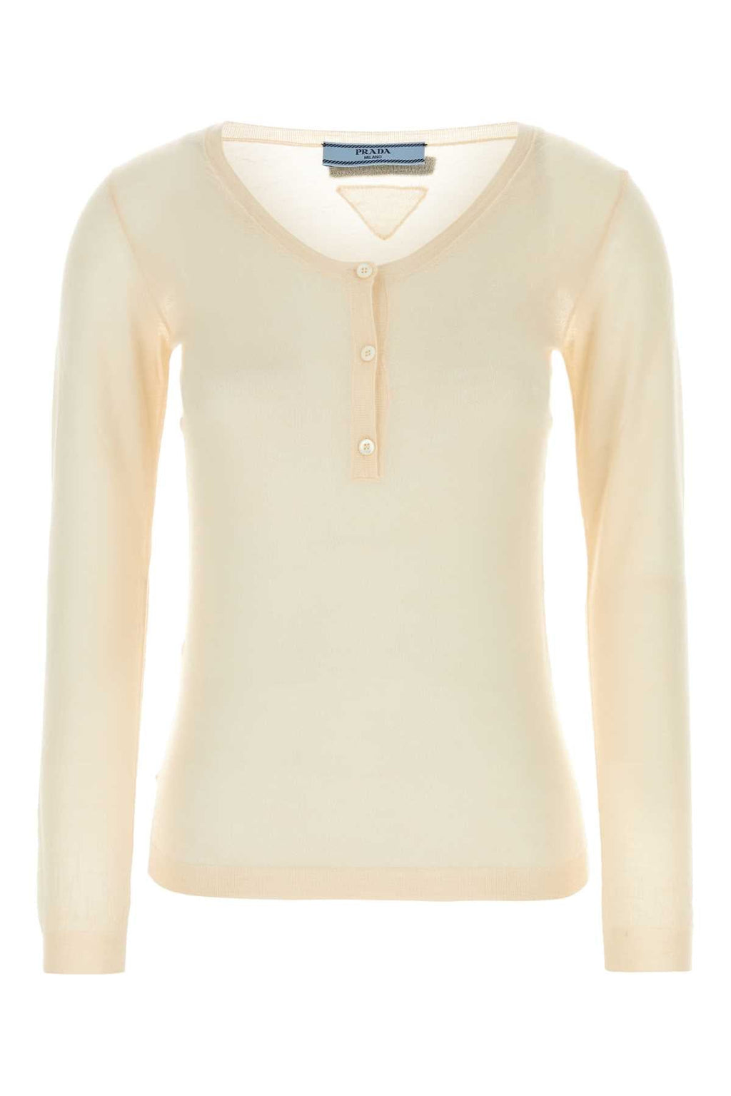 Prada Women's Skin Pink Cashmere & Silk Blend Sweater