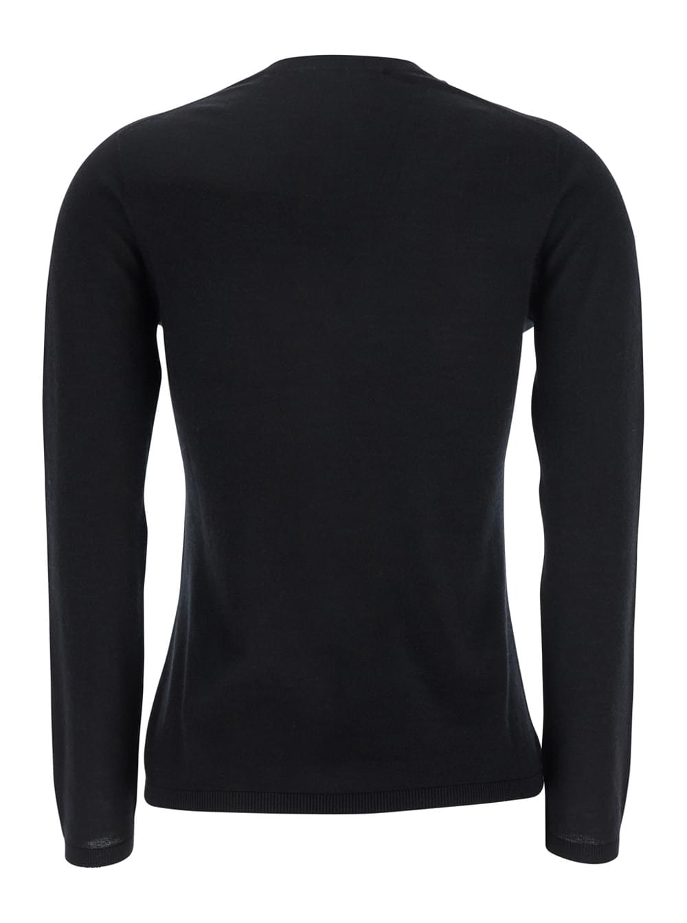 Max Mara Women's Black V-Neck Cashmere Sweater