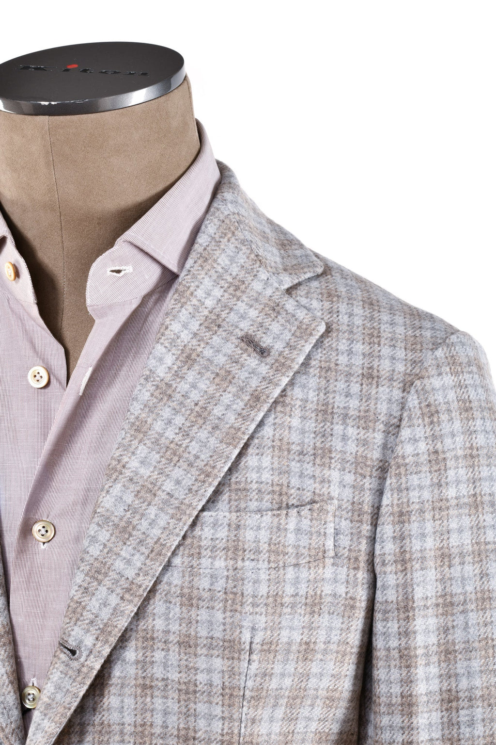 Sartorio Checked Cashmere Sport Jacket