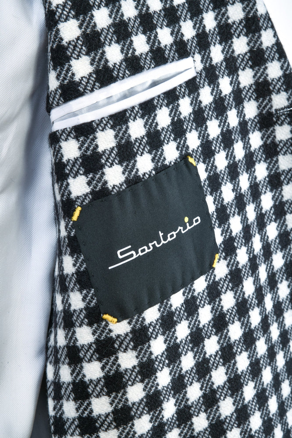 Sartorio Gingham Cashmere Sport Jacket