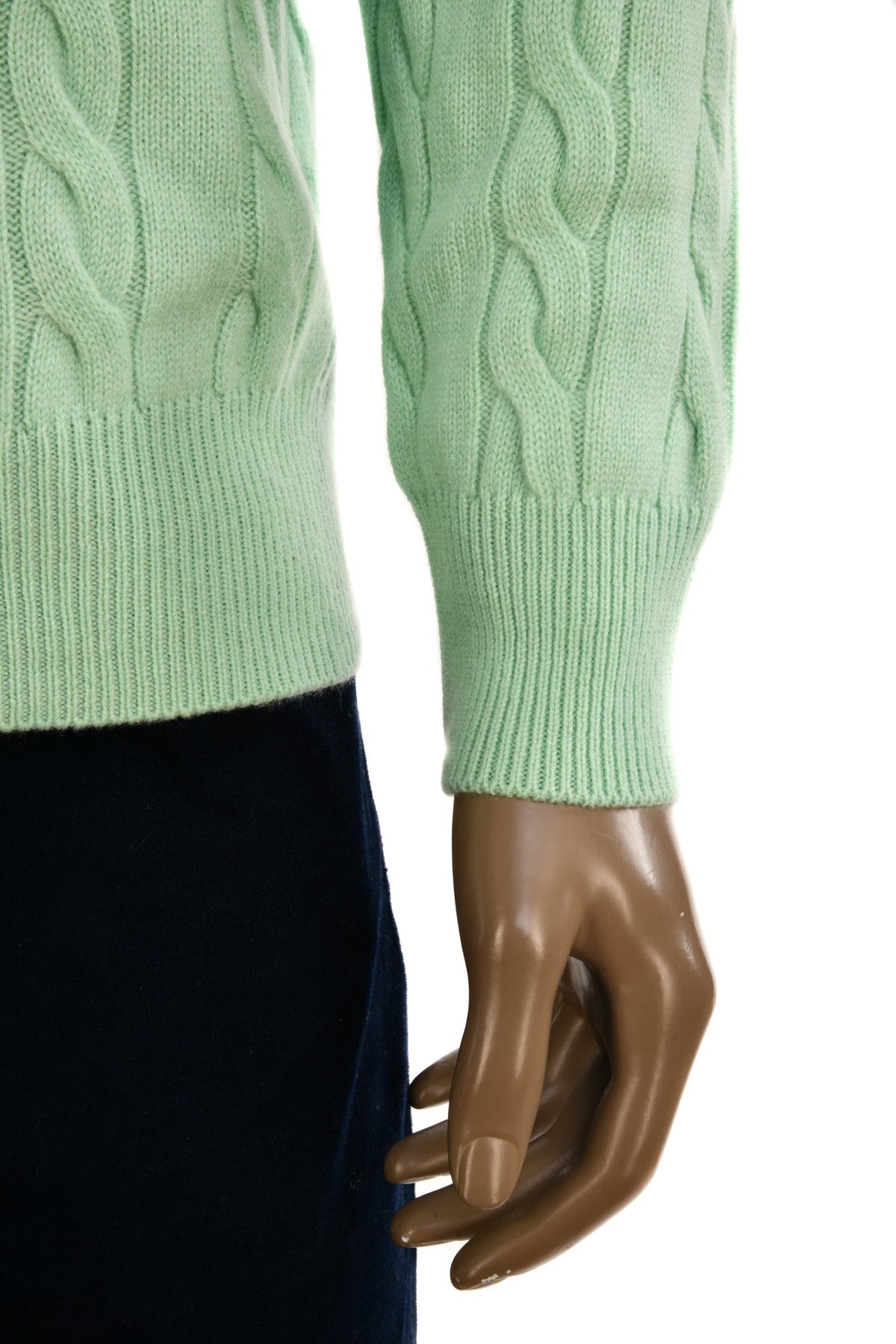 Manrico Cashmere Cable Knit Sweater