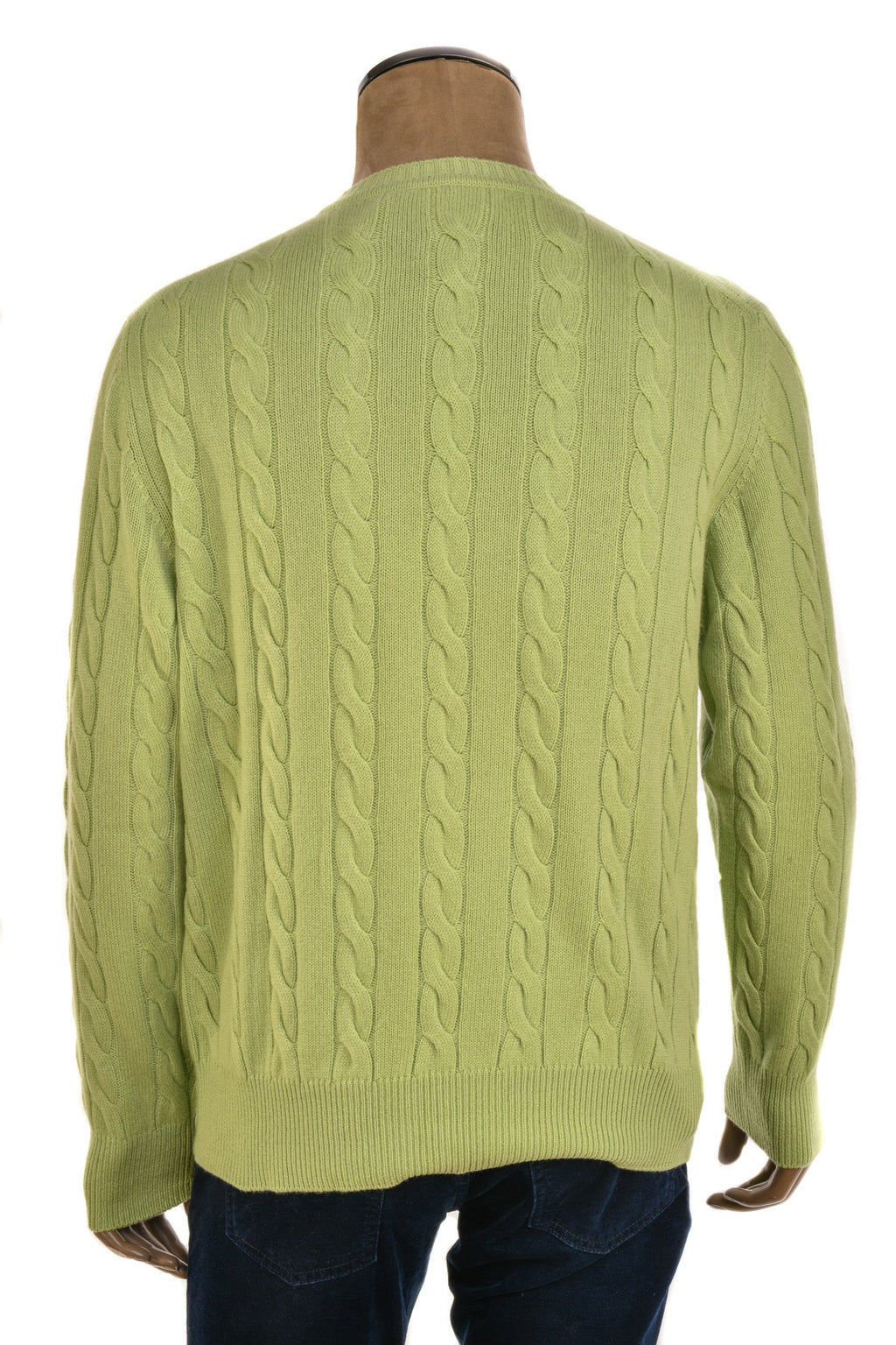 Manrico Cashmere Cable Knit Sweater