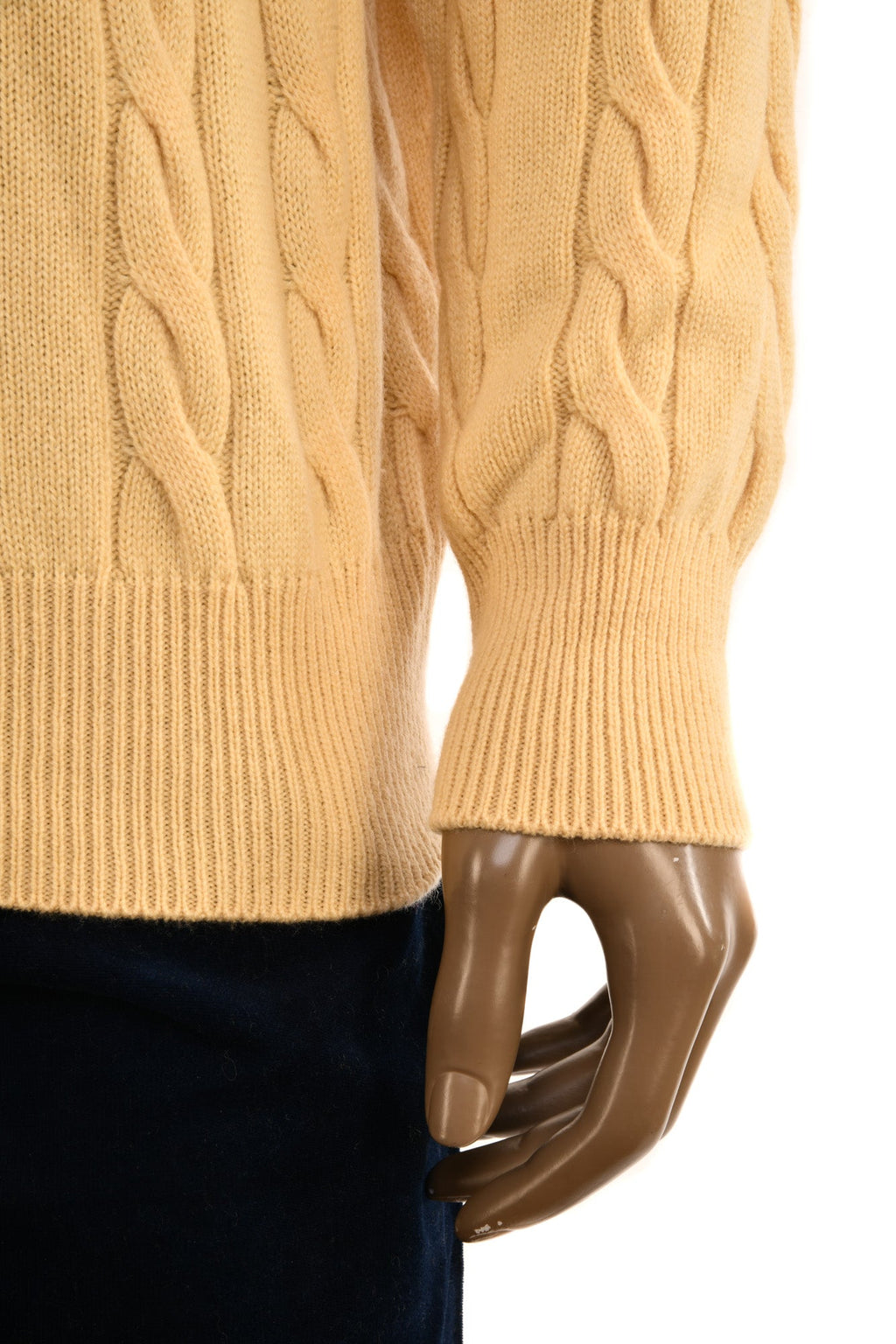 Manrico Cashmere Cable Knit Sweater