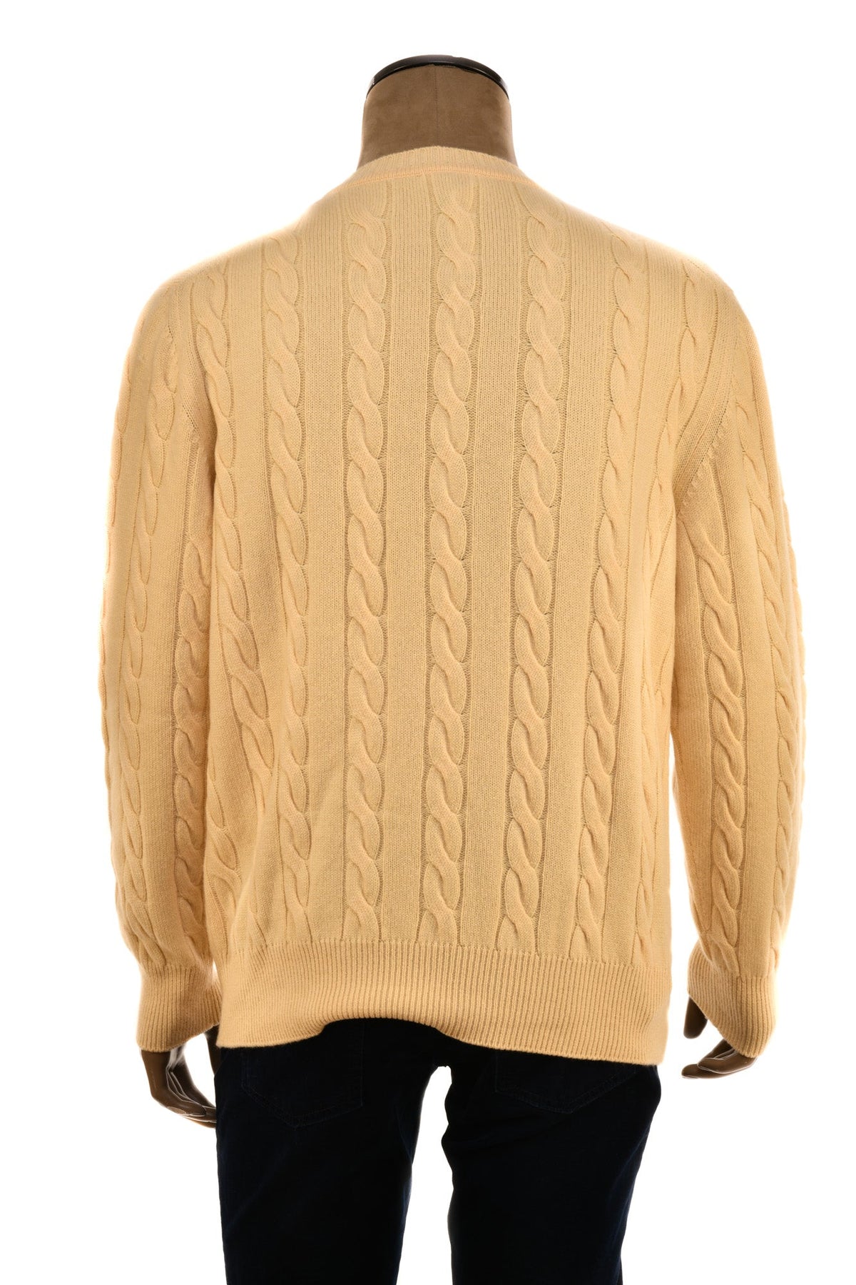 Manrico Cashmere Cable Knit Sweater