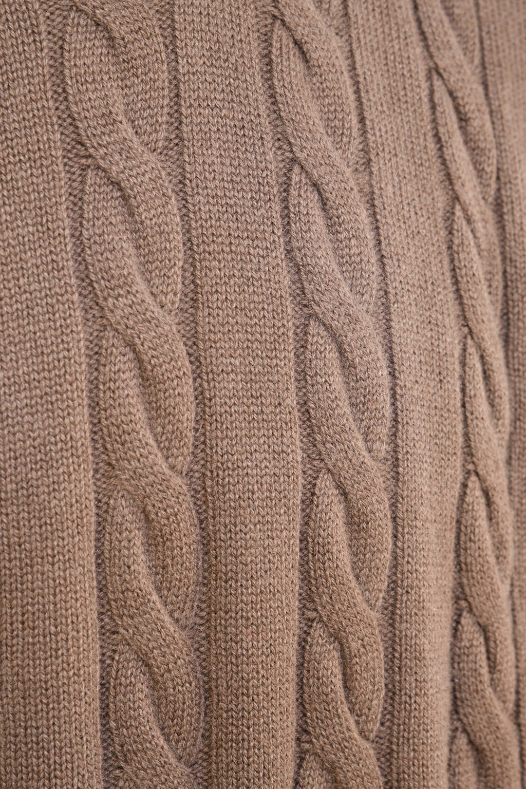 Manrico Cashmere Cable Knit Sweater