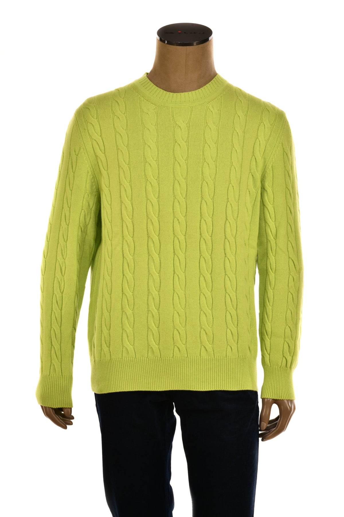 Manrico Cashmere Cable Knit Sweater