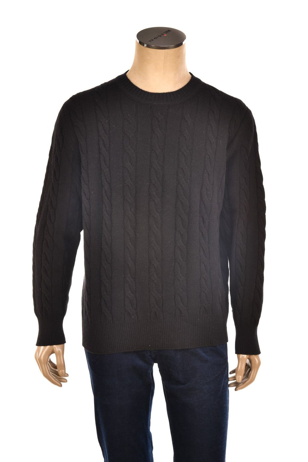 Manrico Cashmere Cable Knit Sweater