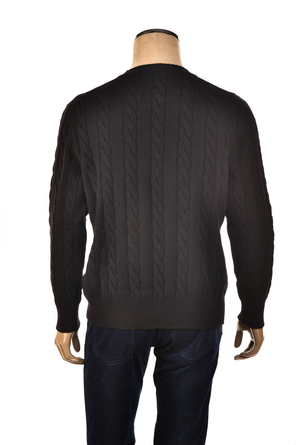 Manrico Cashmere Cable Knit Sweater