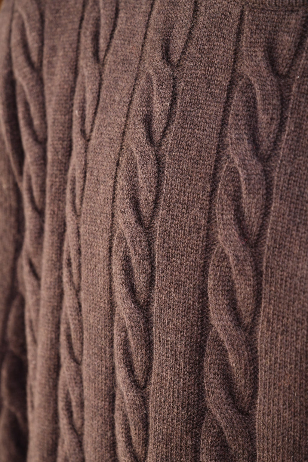 Manrico Cashmere Cable Knit Sweater