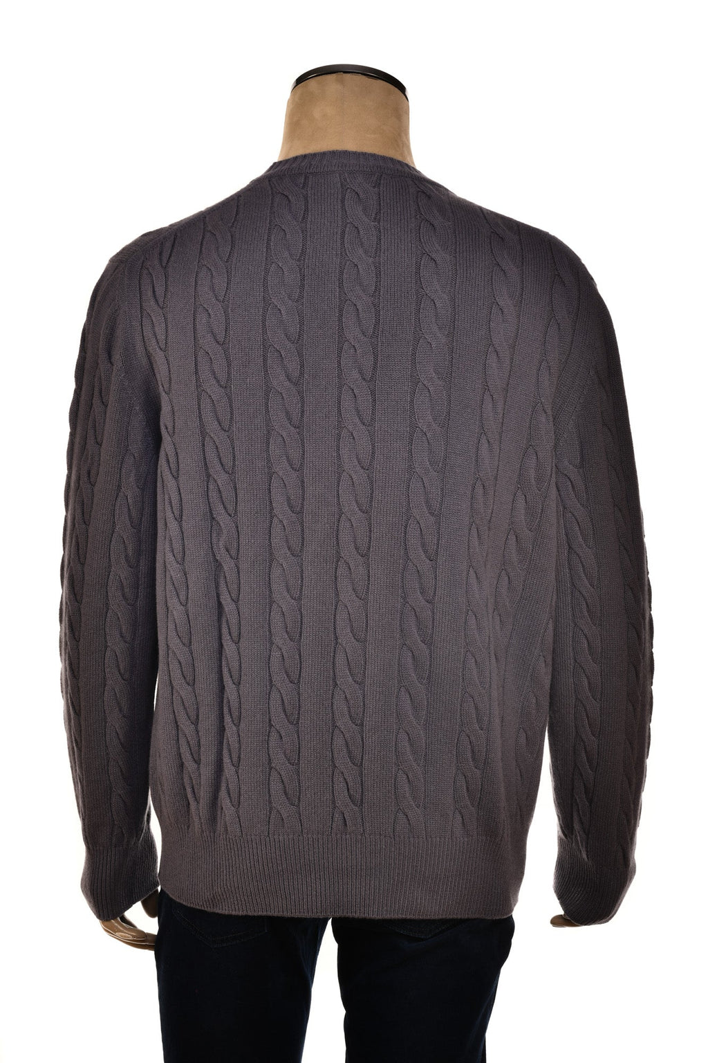 Manrico Cashmere Cable Knit Sweater