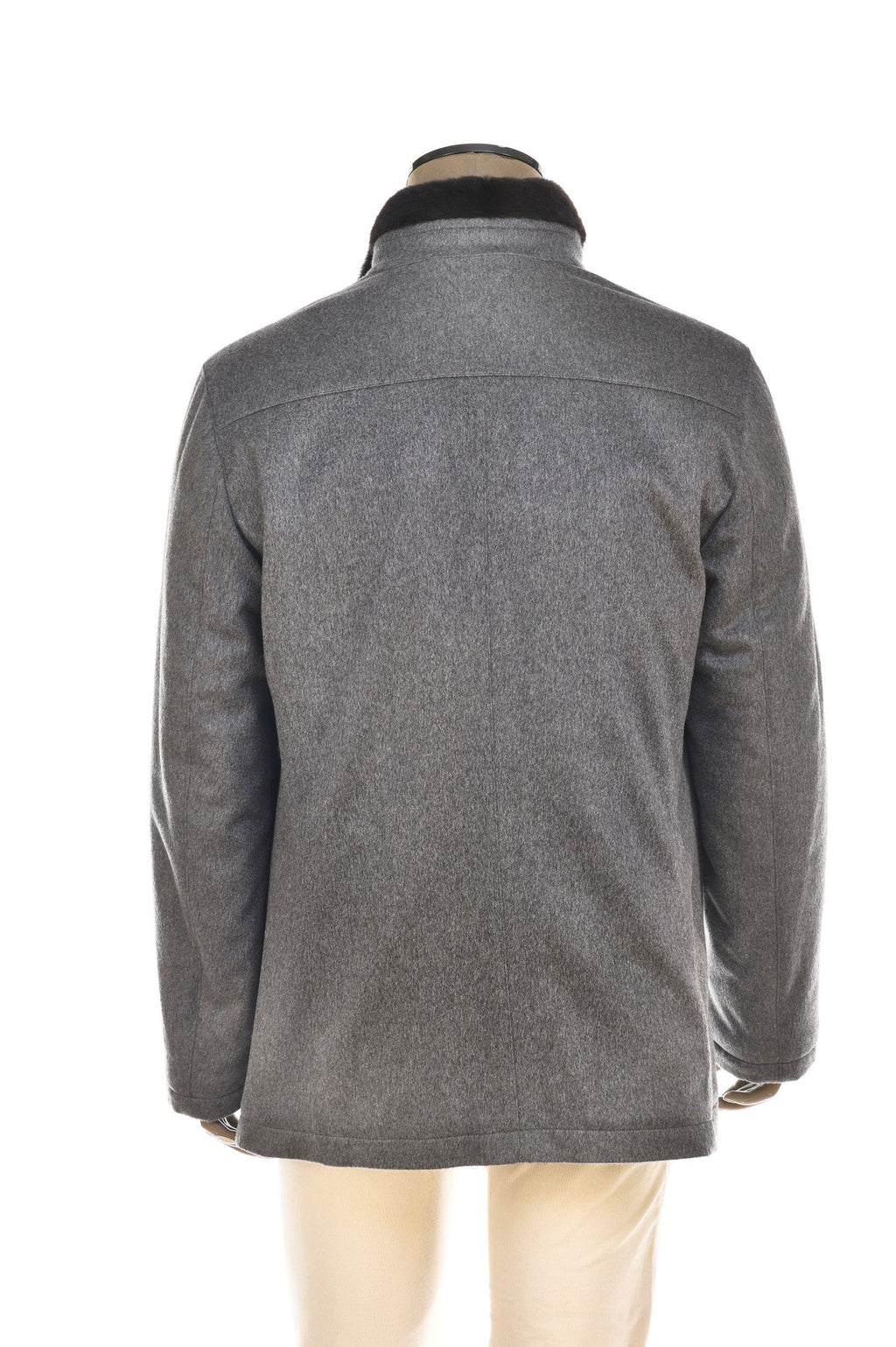 Kired Salta Cashmere/ Beaver Fur Overcoat