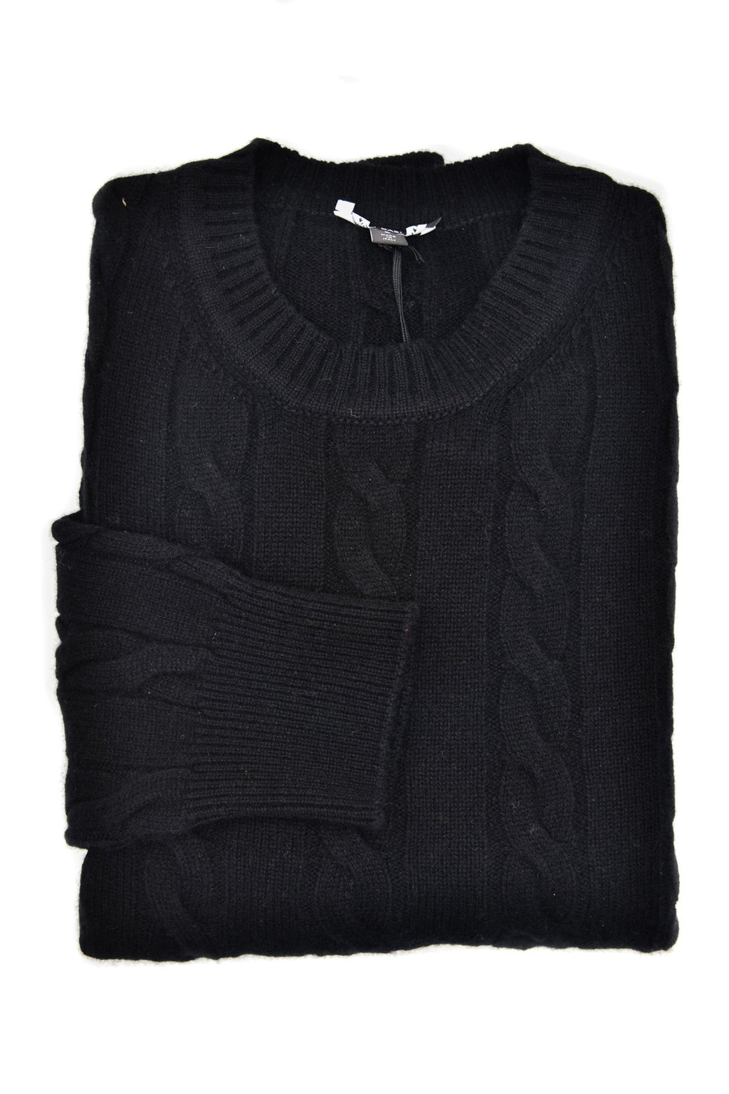 Manrico Cashmere Cable Knit Sweater