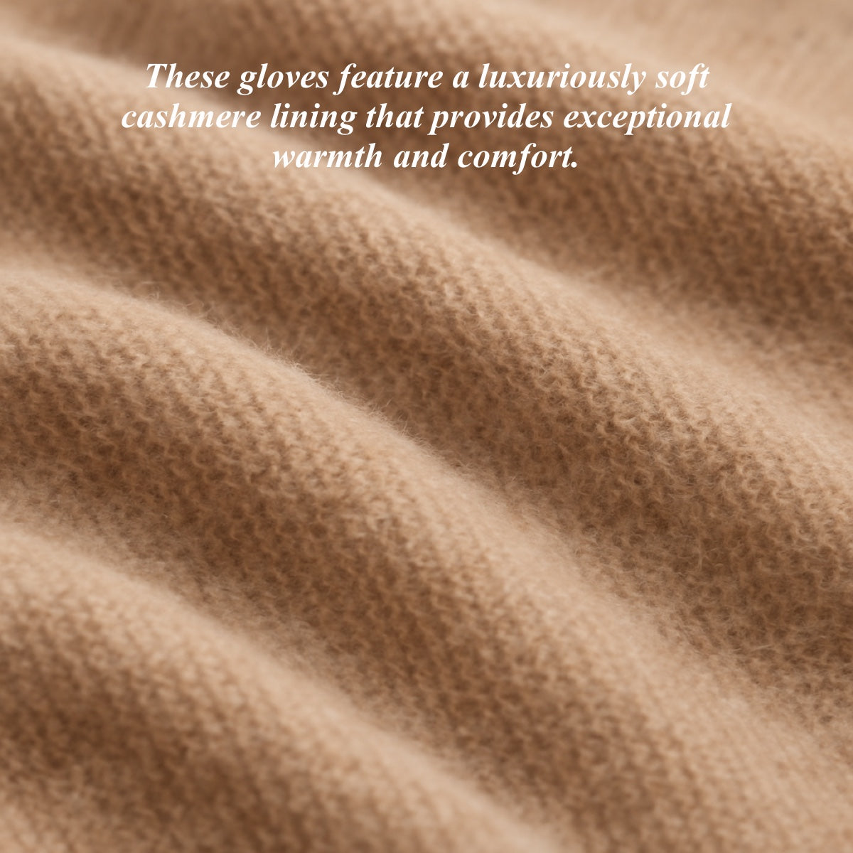 Antonio (yellow) - Luxurious Italian peccary leather gloves with cashmere lining