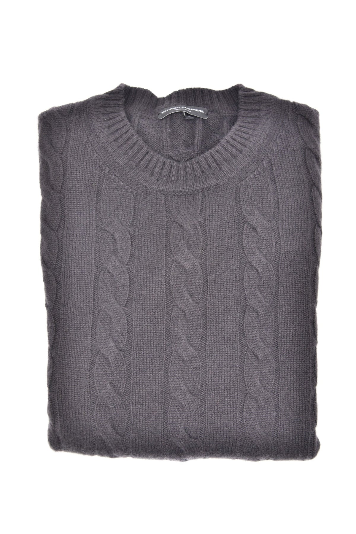 Manrico Cashmere Cable Knit Sweater