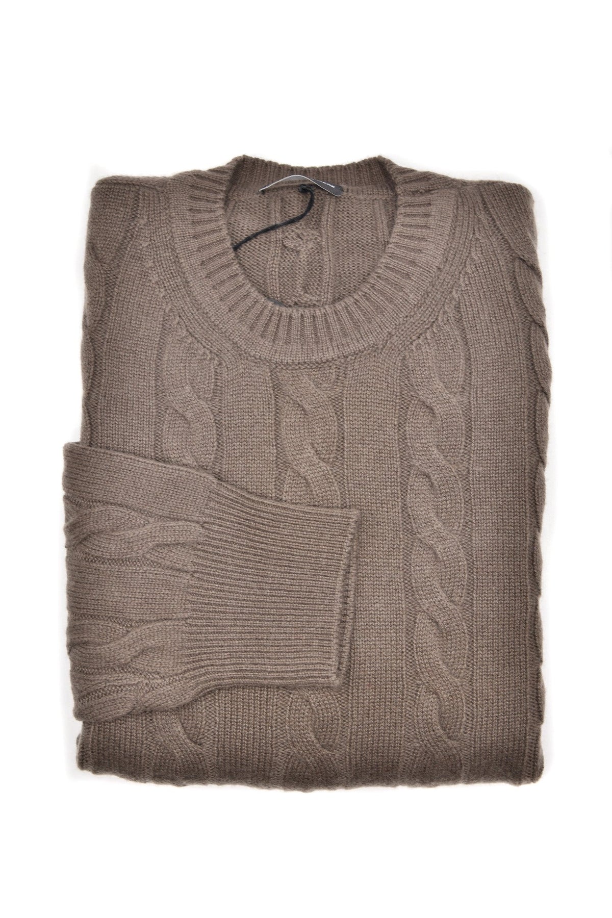 Manrico Cashmere Cable Knit Sweater