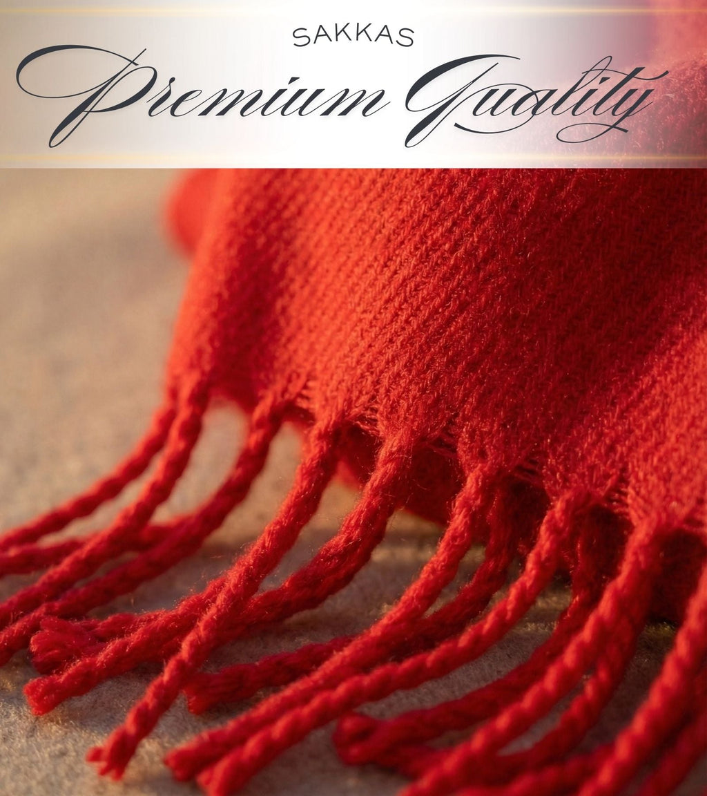 Sakkas Booker Cashmere Feel Solid Colored Unisex Winter Scarf With Fringe