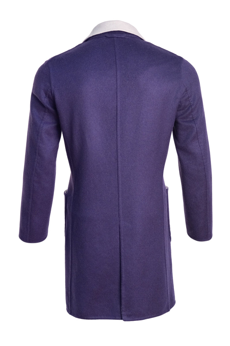 Kired by Kiton PARANA1 Cashmere Reversible Overcoat