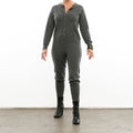 Women's Luxury Cashmere Onesie – 100% Mongolian Cashmere Loungewear Gift for Her