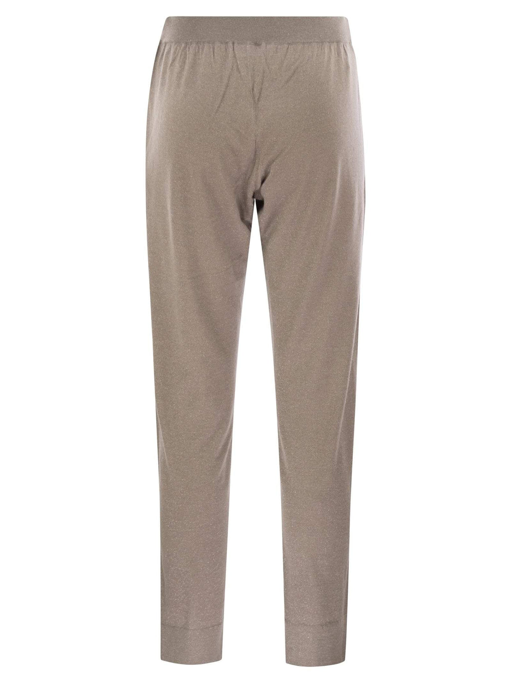 Brunello Cucinelli Women's Sparkling Lightweight Cashmere & Silk Trousers