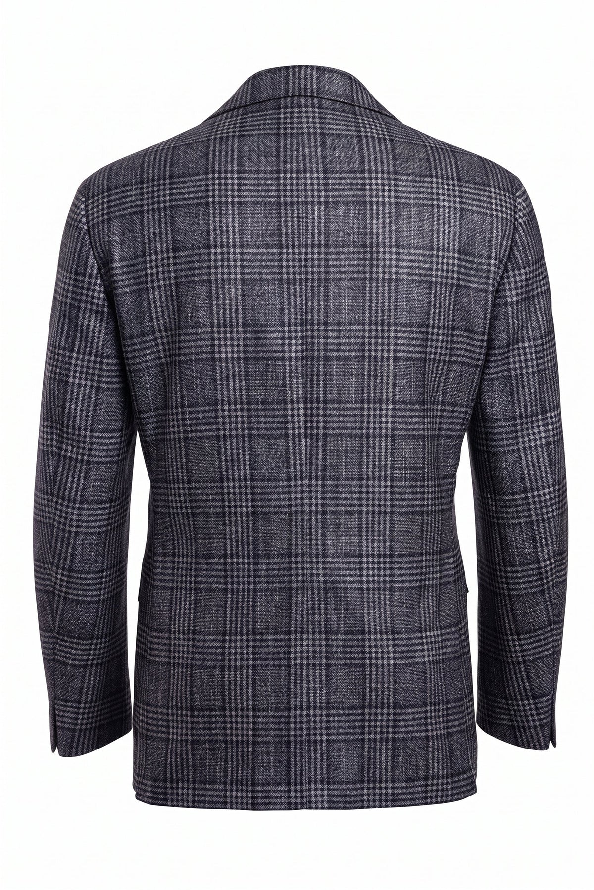 Sartorio Checked Wool-Silk-Cashmere Sport Jacket